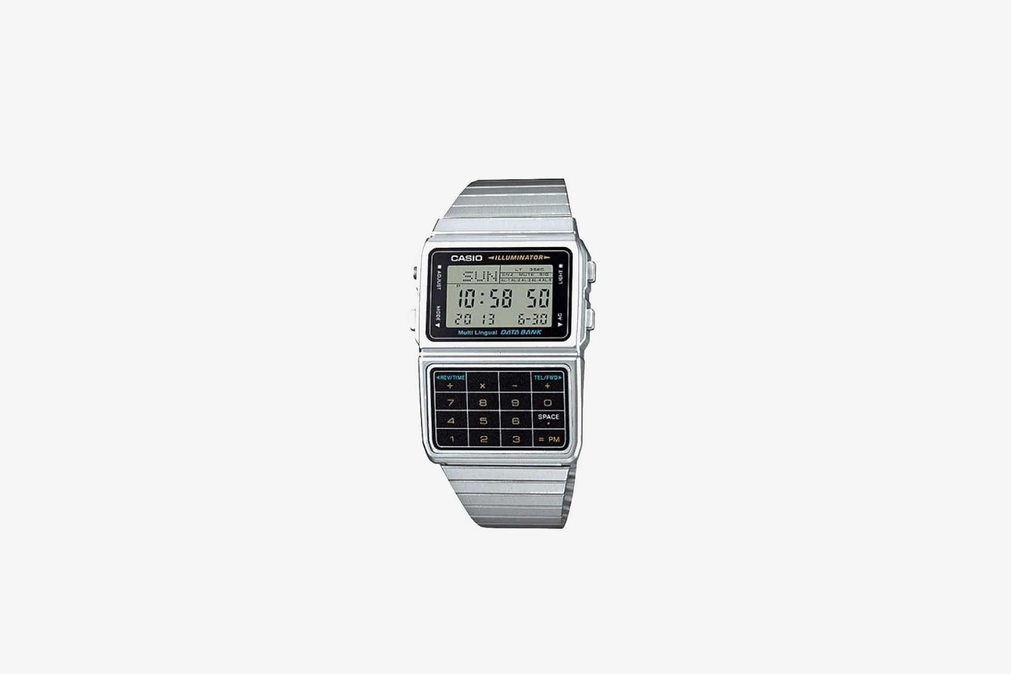 Casio DBC611 1 Watch Silver Manor