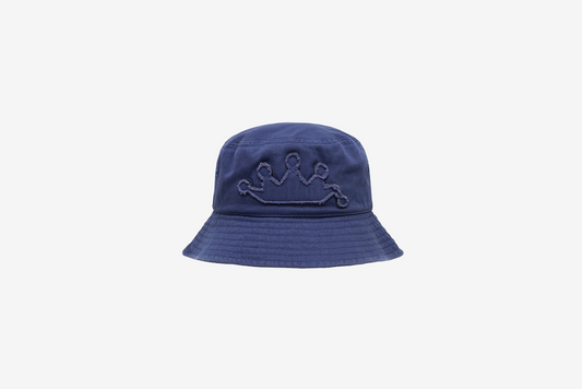 Stussy "Bucket Hat Crown Applique" - Navy
