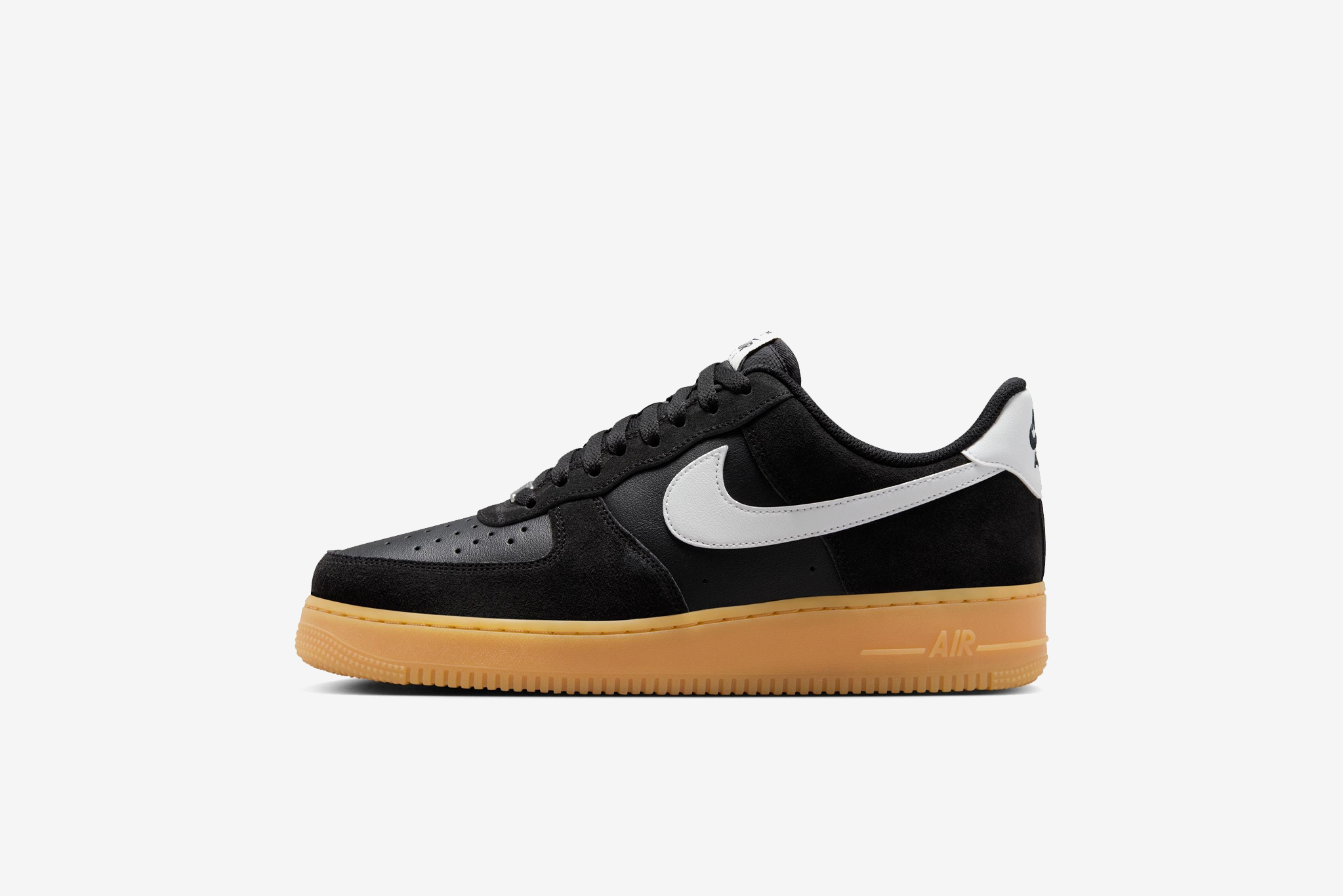 Nike Men s Air Force 1 07 LV8 Shoes Size 8 Black White