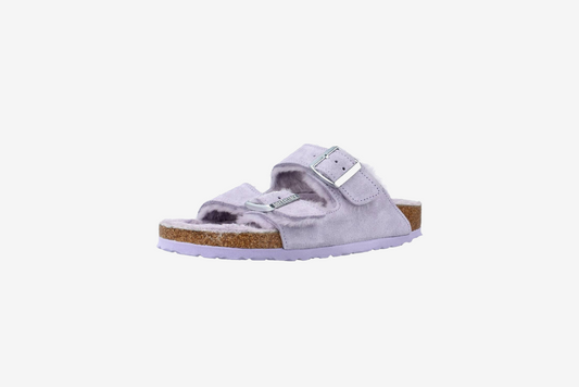 Birkenstock "Arizona Shearling" W - Purple Fog