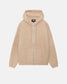 Stussy "Zip Up Hooded Sweater" M - Camel