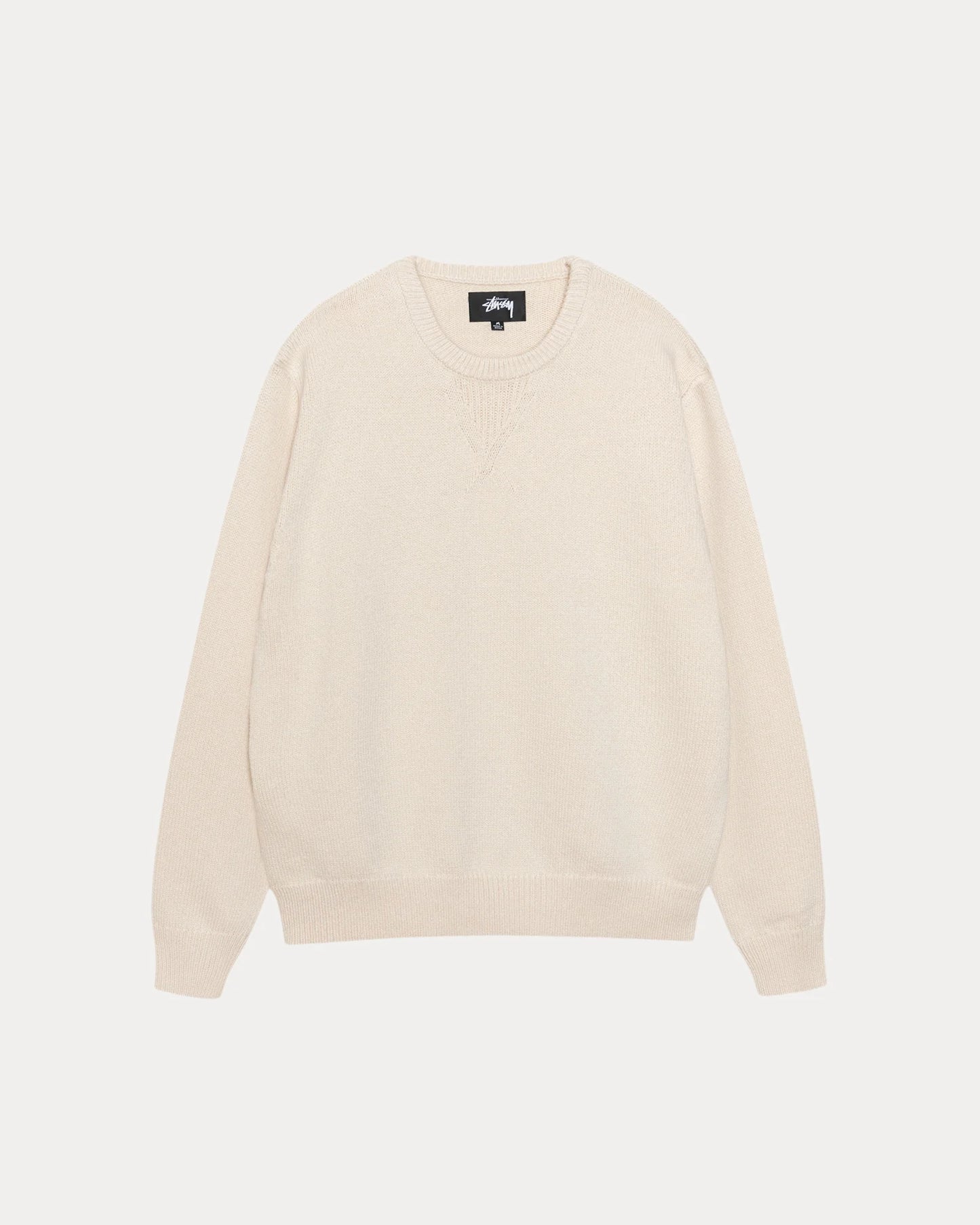 Stussy "Handwritten Sweater" M - Natural