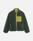 Stussy "Sherpa Reversible Jacket" M - Dark Green