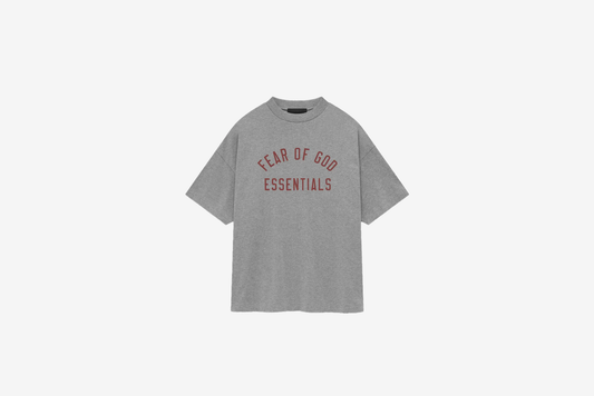 Fear of God Essentials "Jersey Crewneck Tee" M - Dark Heather