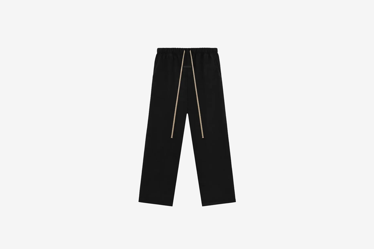 Fear of God Essentials "Brushed Yarn Relaxed Pant" M - Black