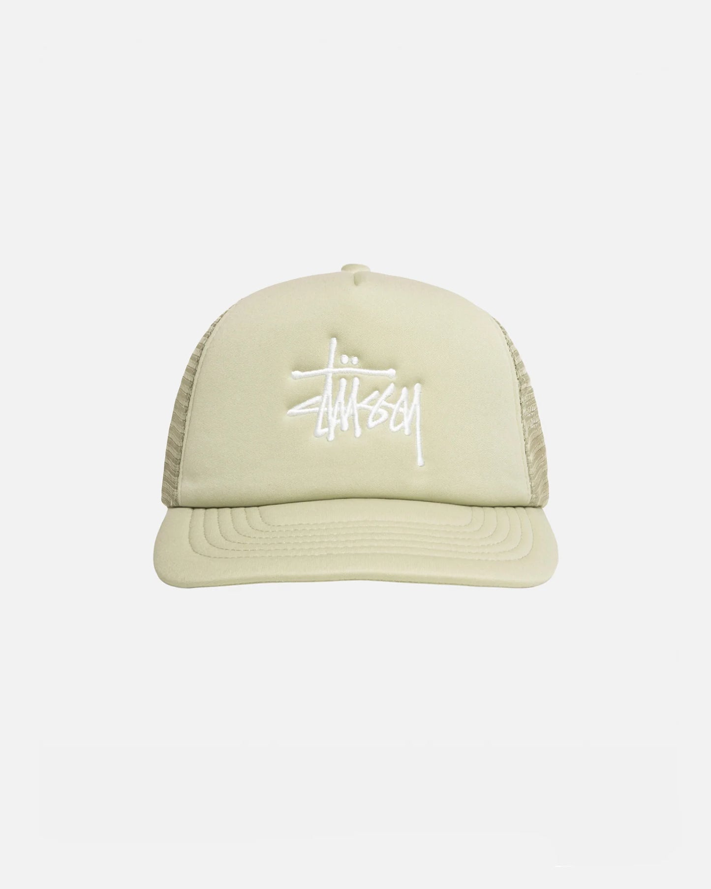 Stussy "Trucker Big Basic Snapback" - Sand