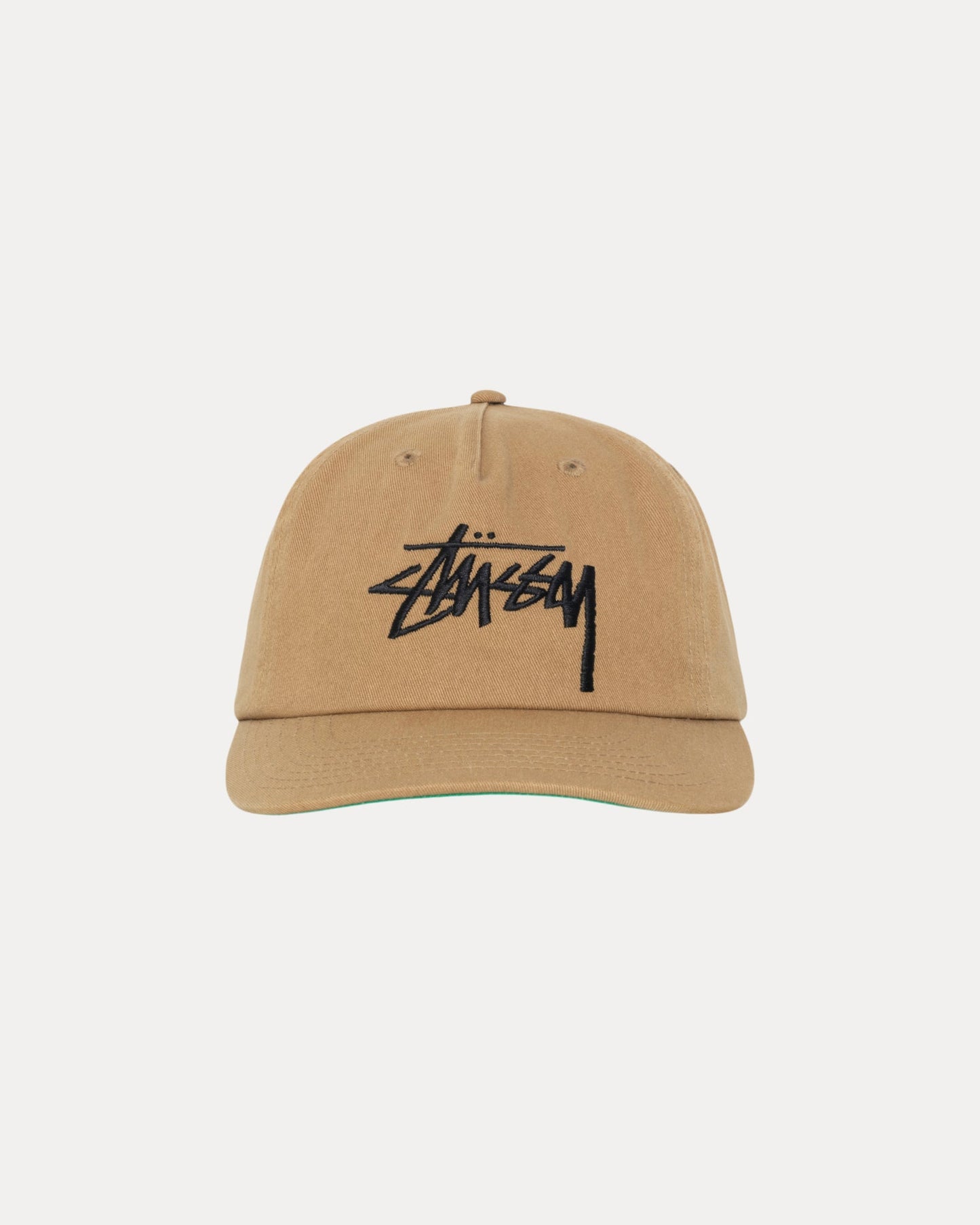 Stussy "Big Stock Mid Depth Cap" - Tobacco