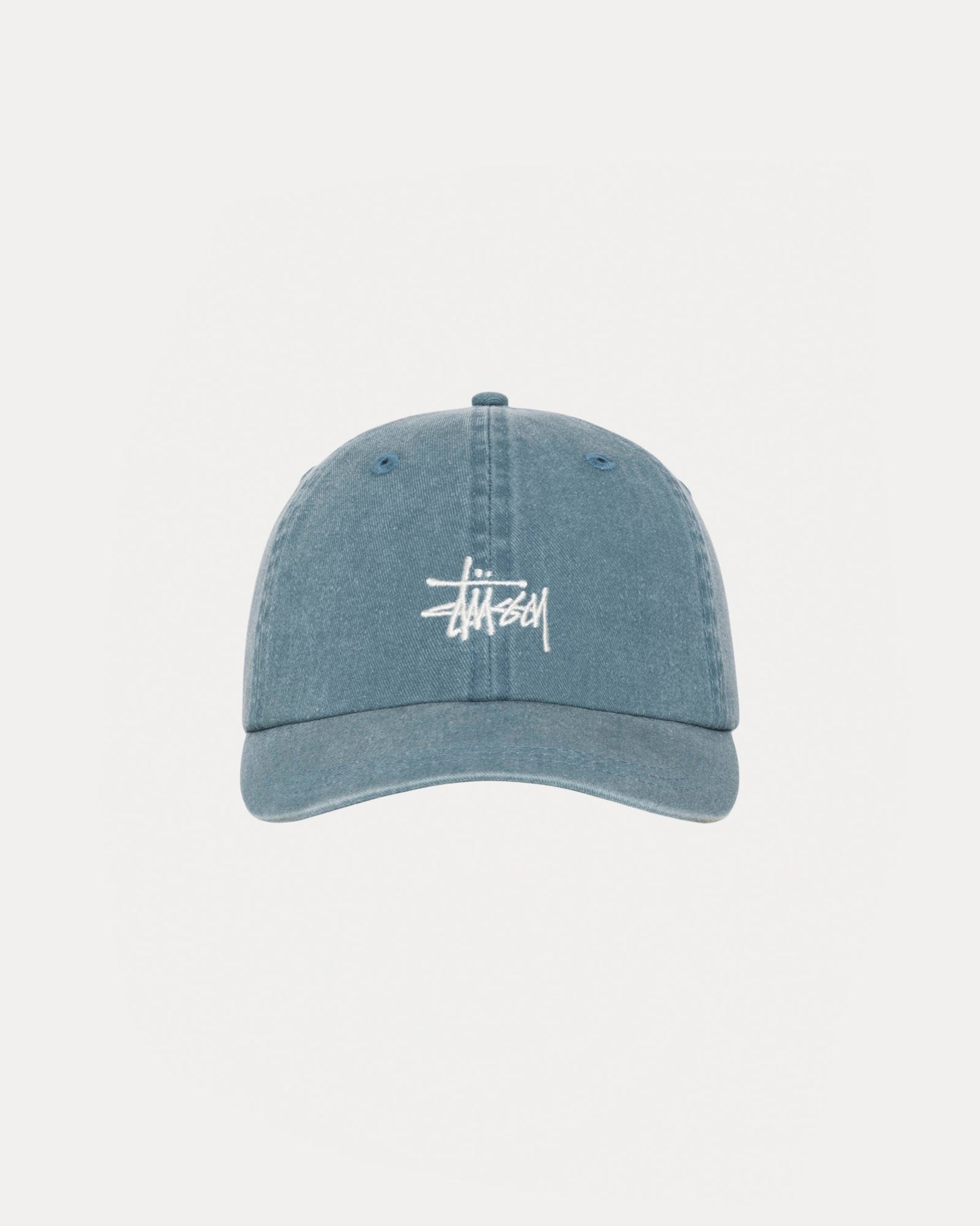 Stussy "Basic Washed Low Pro Cap" - Ink Blue