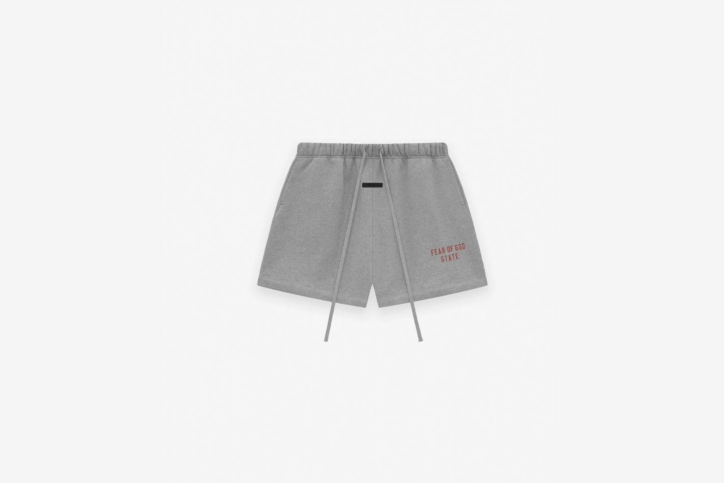 Fear of God Essentials "Fleece Soccer Short" M - Dark Heather