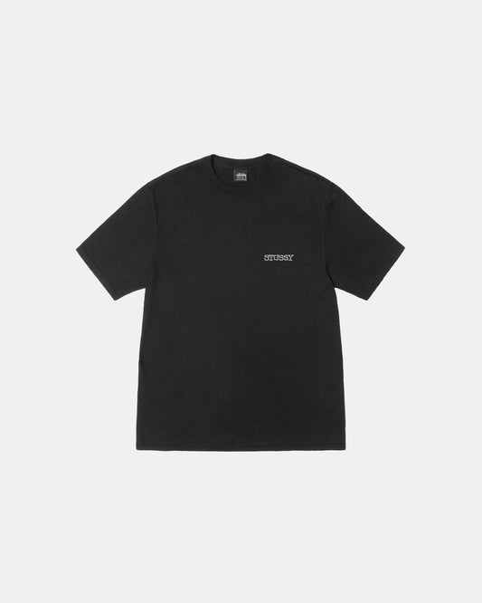 Stussy "Strong Mac Pigment Dyed Tee" M - Black