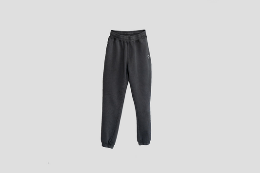 Manor "Washed French Terry Sweatpant" M - Asphalt