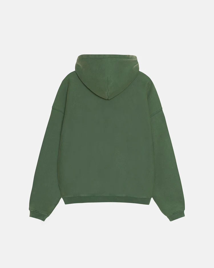 Stussy "Stussy 80 Relaxed Hoodie" M - Pine