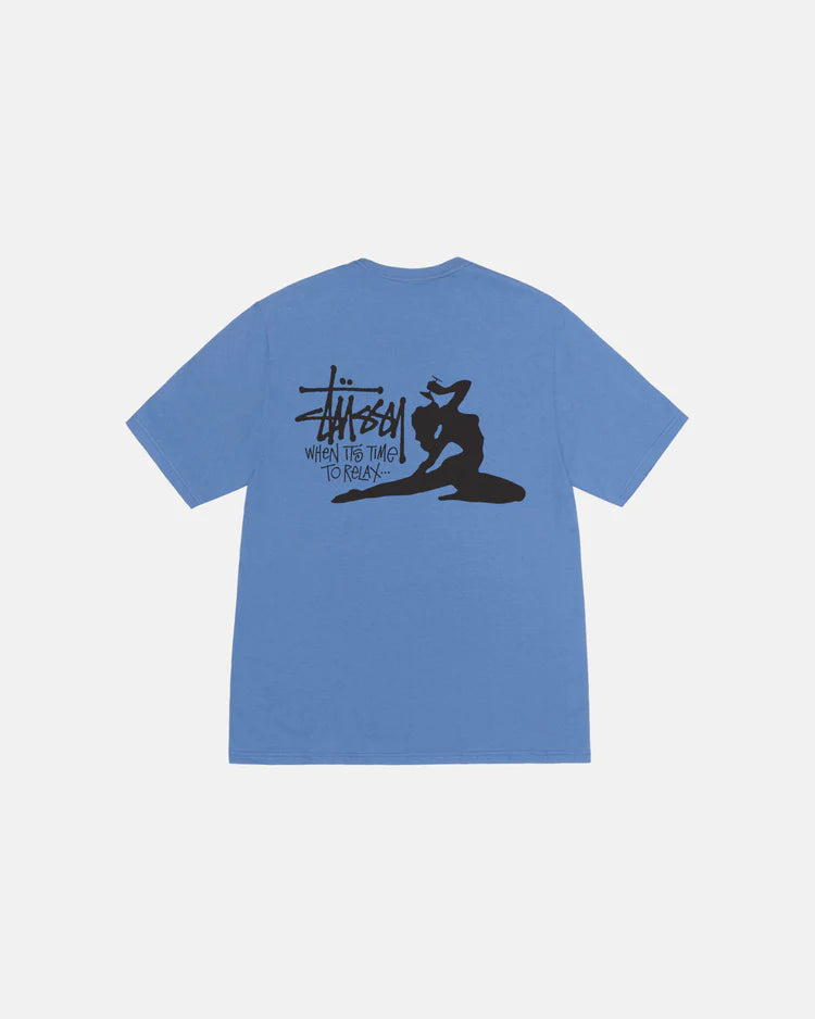 Stussy "Relax Tee" M - Pacific