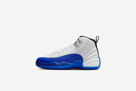 Air Jordan "12 Retro" GS - White / Black / Game Royal