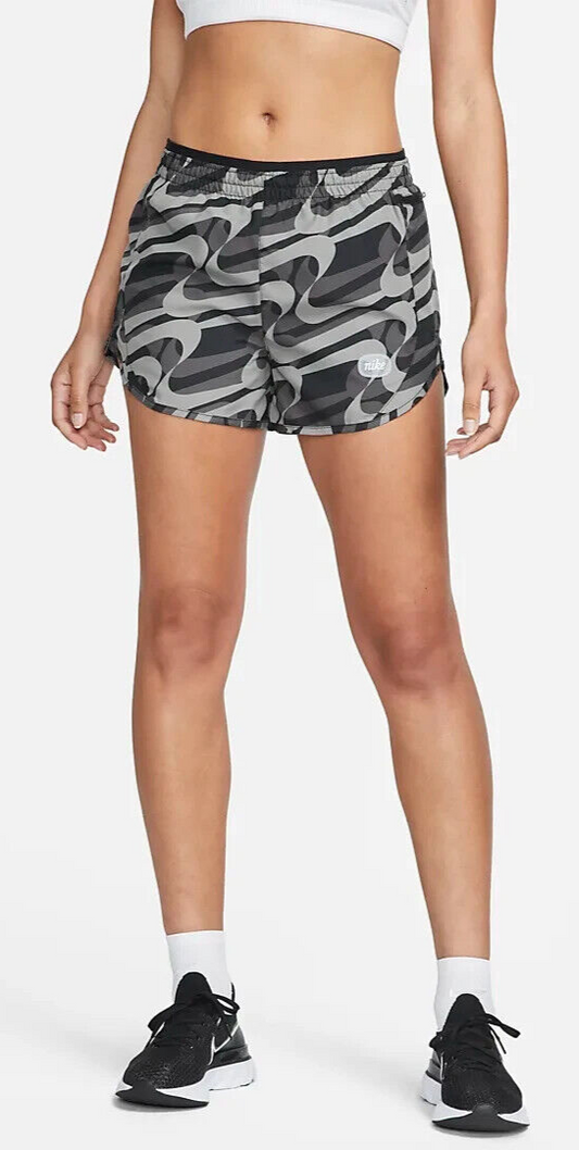 Nike "Lined Running Shorts" W - Grey / Black