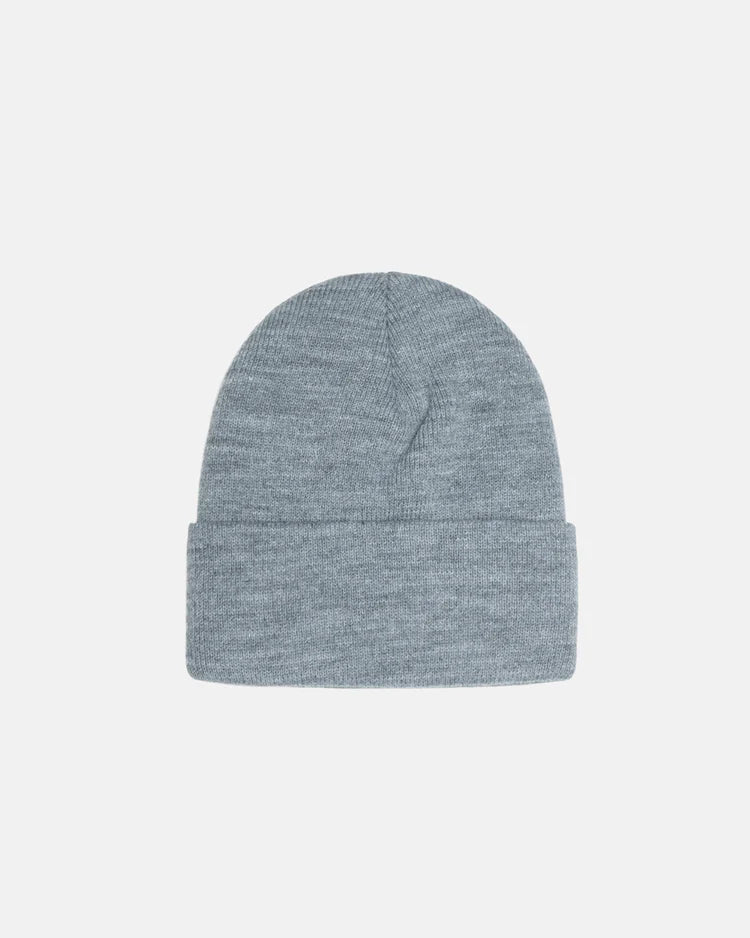 Stussy "Stock Cuff Beanie" - Grey Heather