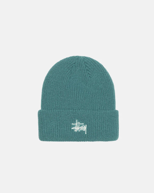 Stussy "Basic Cuff Beanie" - Sea Green