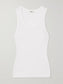 AGOLDE "Poppy Tank" W - White