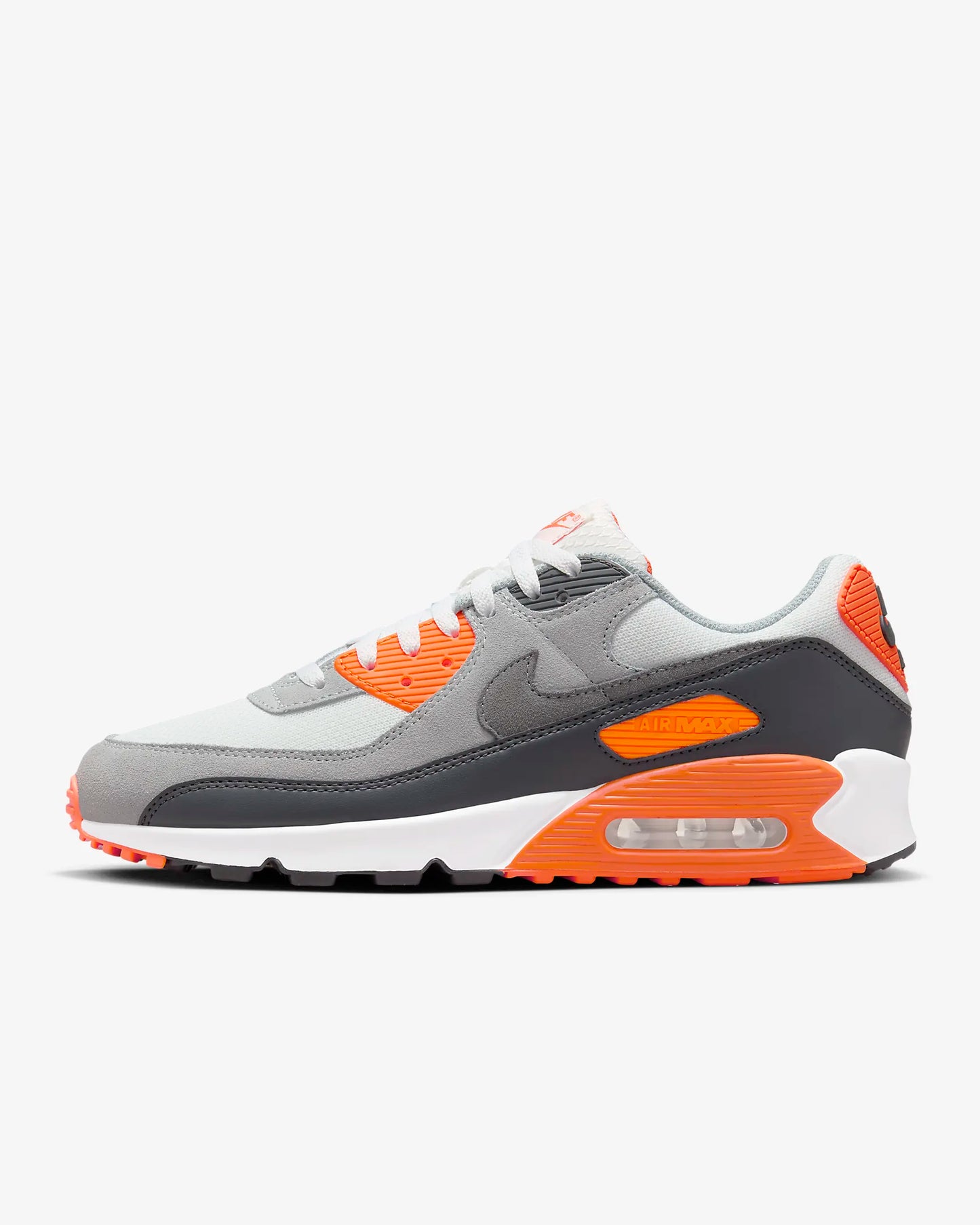 Nike "Air Max 90" M - Summit White / Smoke Grey / Safety Orange