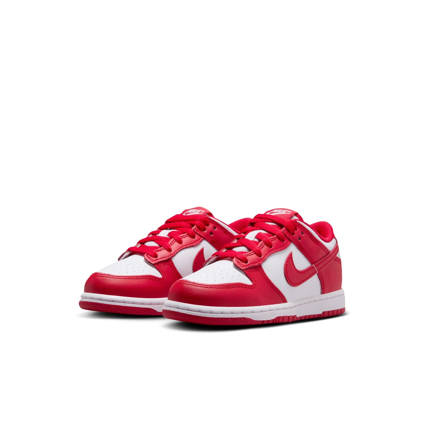 Nike "Dunk Low" PS - White / University Red