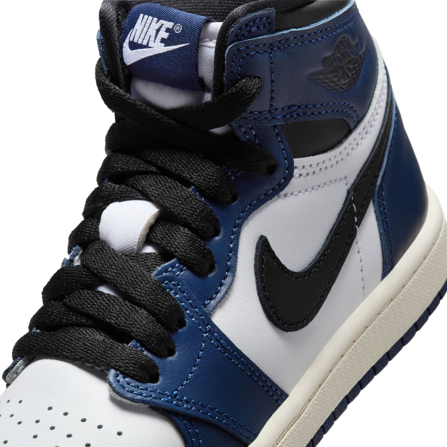 Air Jordan "1 Retro High OG" PS - Midnight Navy / Black / White / Sail