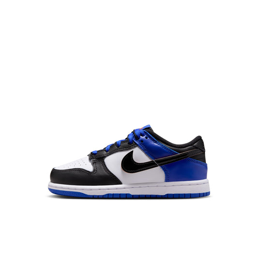 Nike "Dunk Low" PS - White / Black / Racer Blue