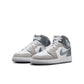 Air Jordan "1 Mid SE" GS - White / Medium Grey / Cool Grey