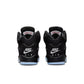 Air Jordan "5 Retro OG" GS - Black / White / Metallic Silver