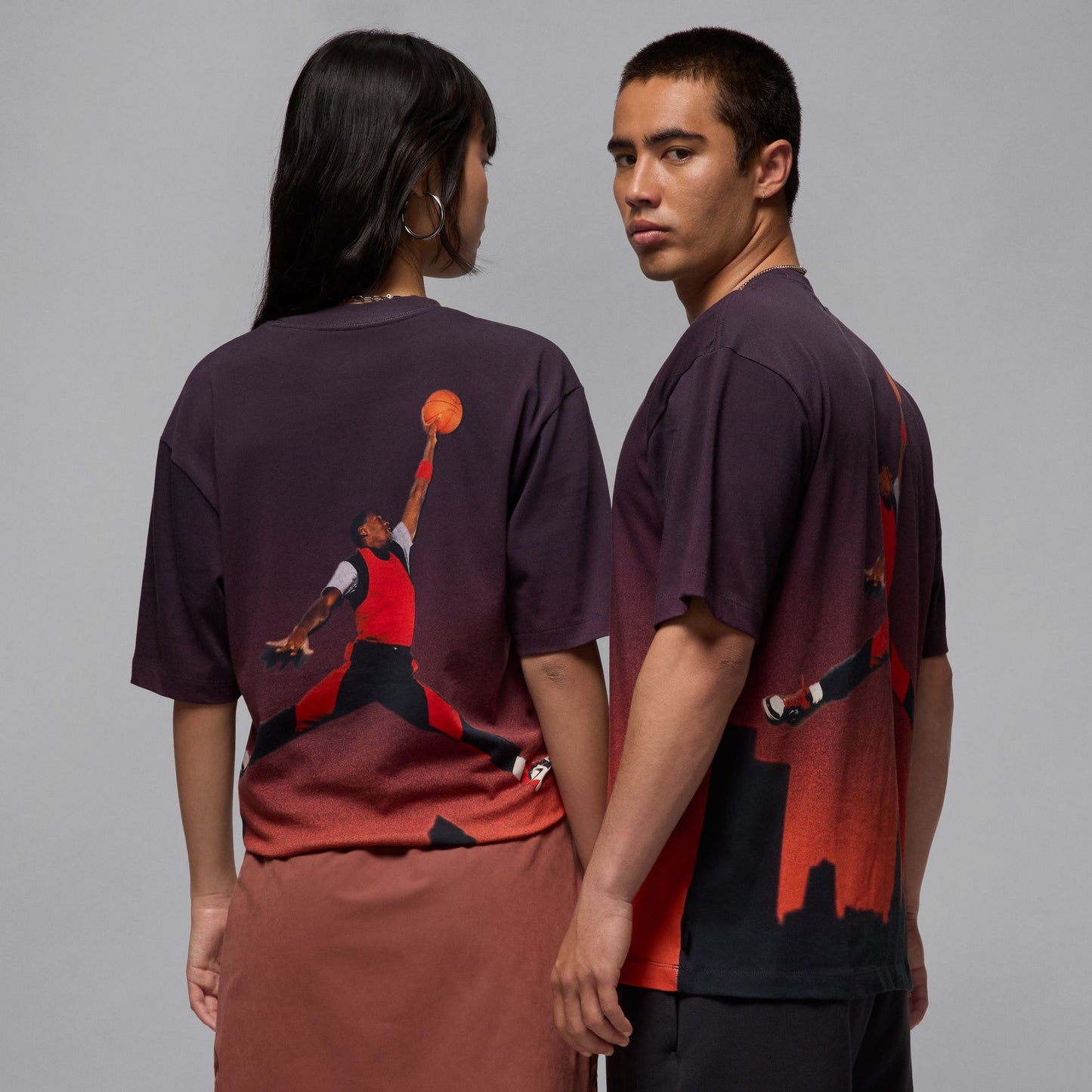 Air Jordan "85 Men's Gradient Tee" M - Off Noir / Black