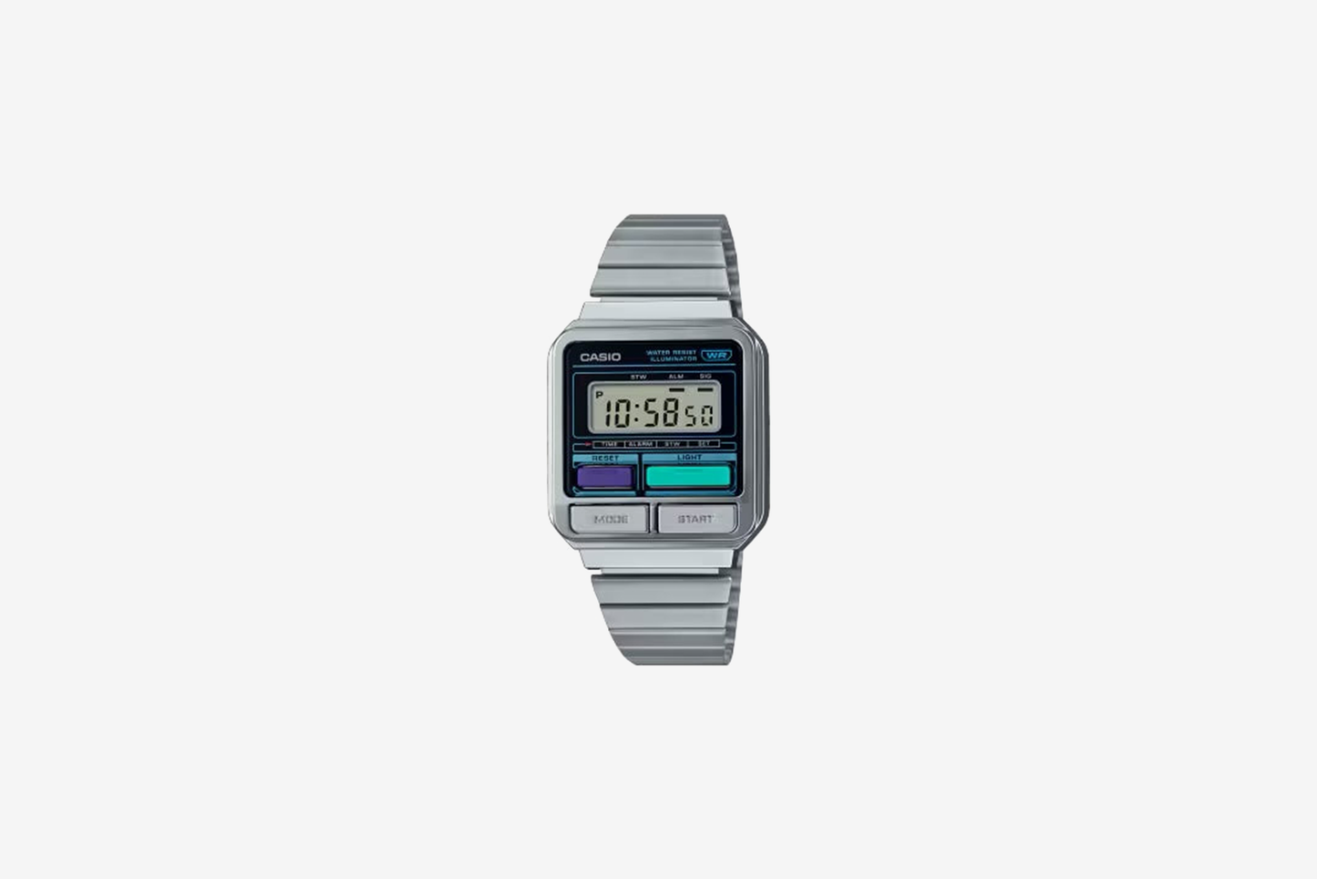 Casio "A120WE-1AVT" Watch - Silver