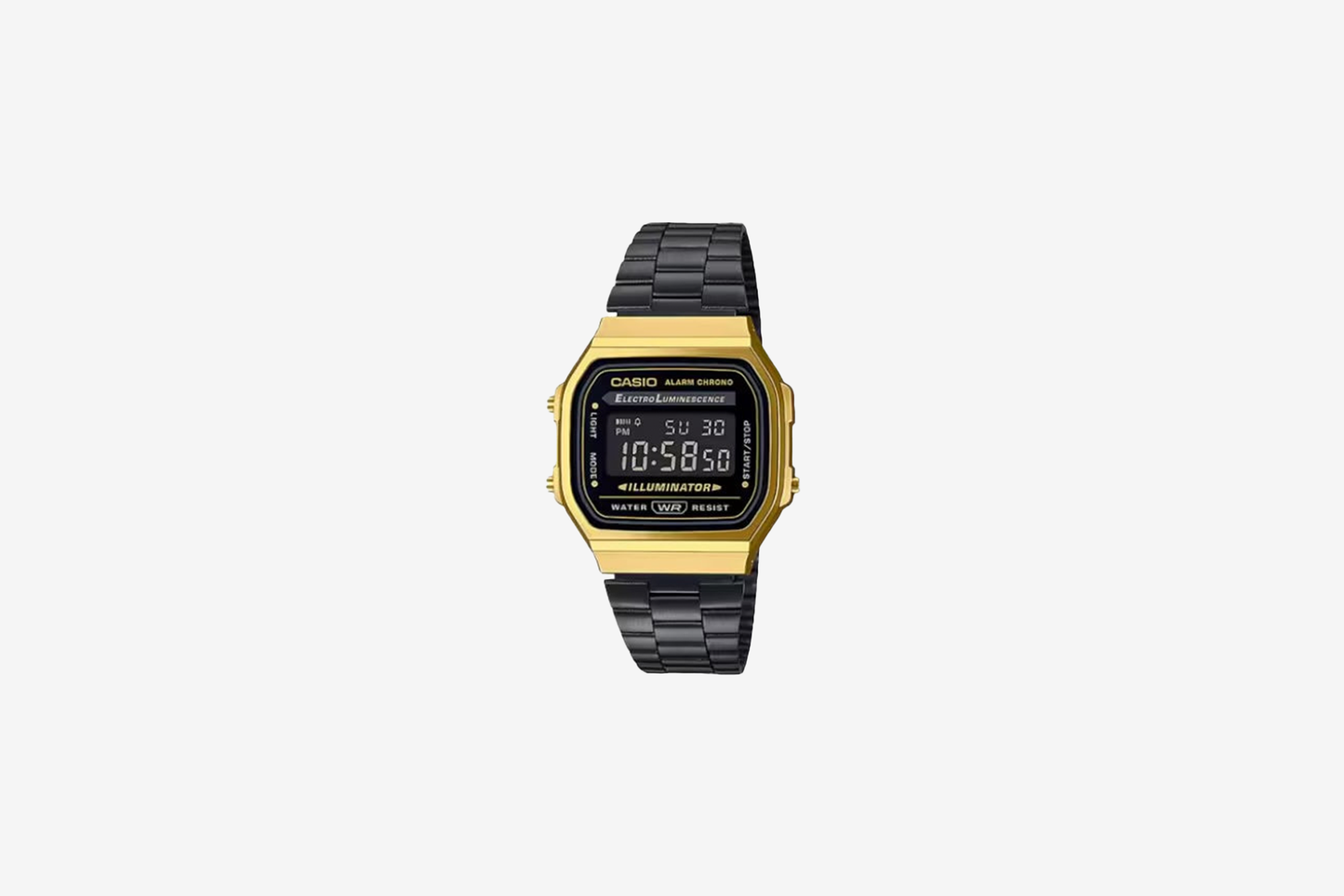 Casio "A168WEGB-1BVT" Watch -Gold / Black