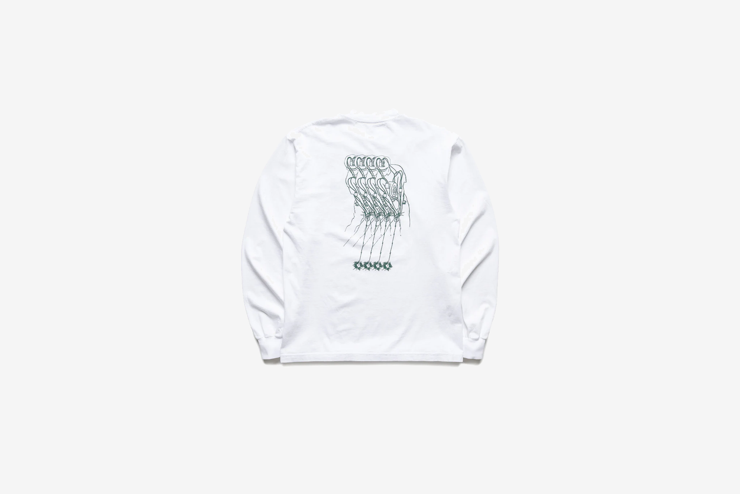 Forden Golf "Contact Sport Long Sleeve Tee" M - White