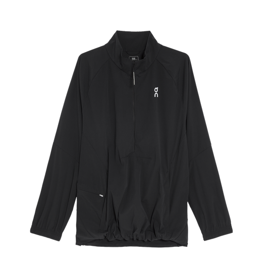 On "All Day Half Zip Jacket" - Black