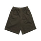 Metalwood "Contrast Stitch Elastic Waist Short"  M - Forest Green