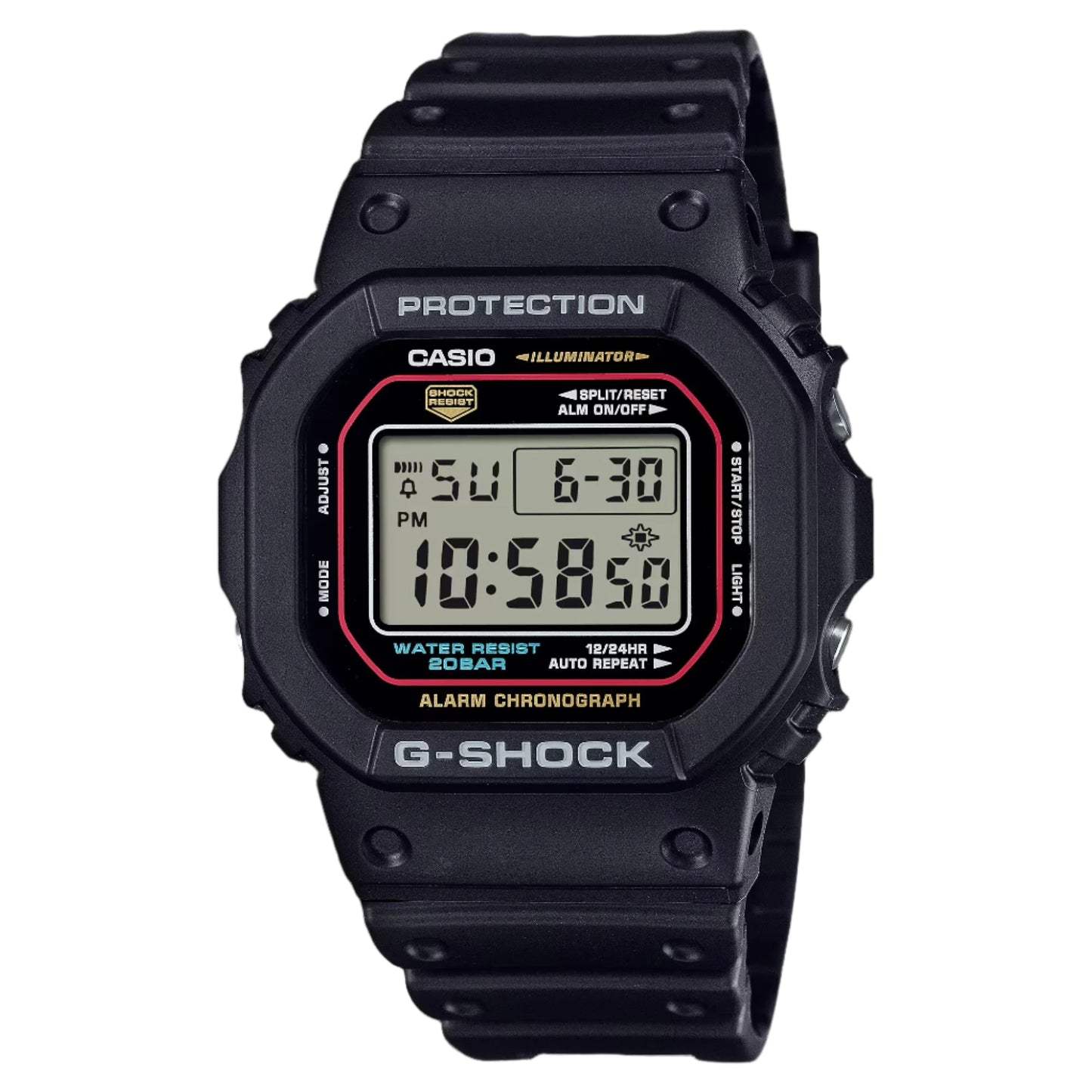 Casio "DW5600RL-1" - Black / Black