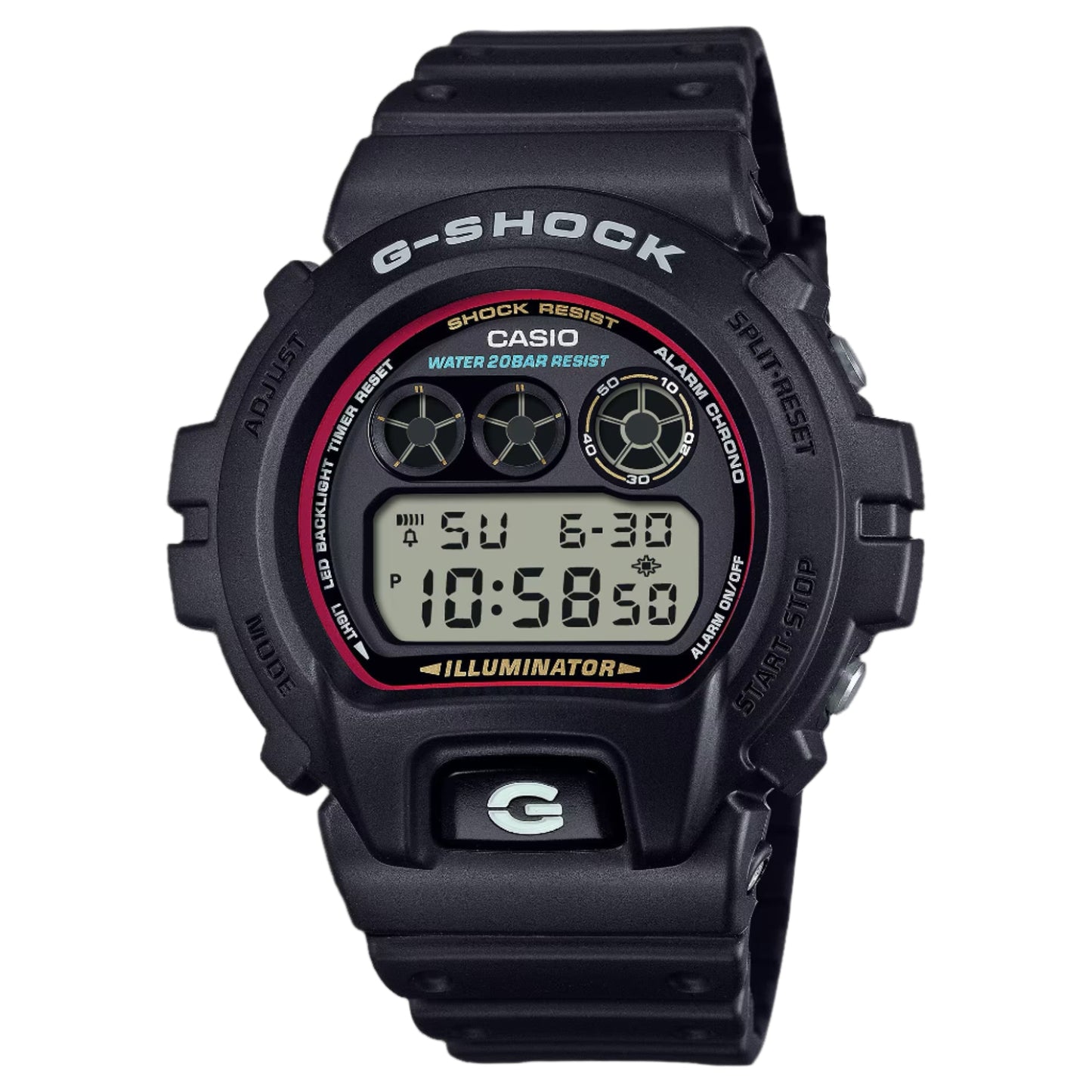 Casio "G-Shock DW6900RL-1" - Black / Black