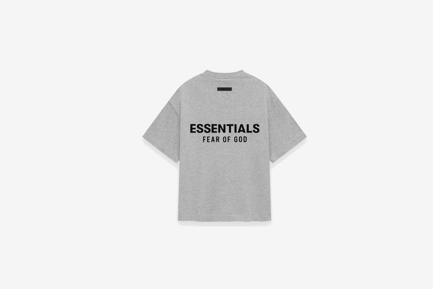 Fear of God Essentials "Jersey Crewneck Tee" K - Light Heather