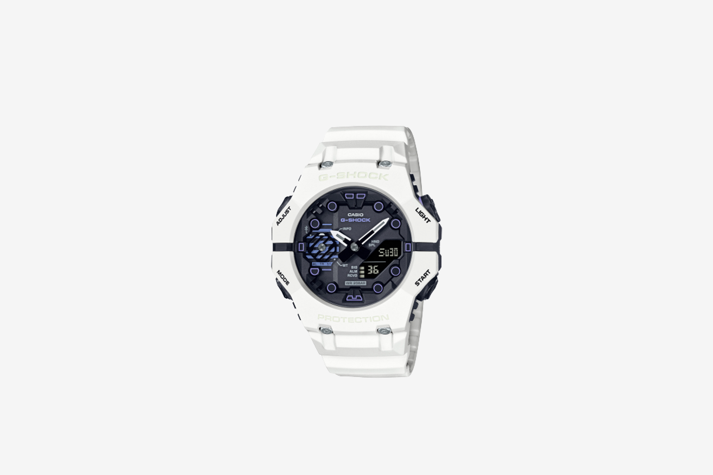 Casio "G-Shock Analog-Digital" Watch - White