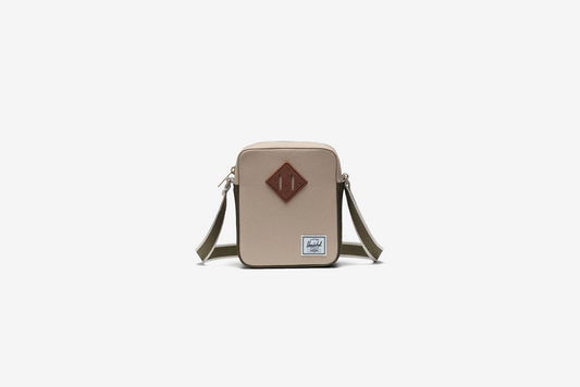 Herschel "Classic" Crossbody Bag - Twill / Ivy Green