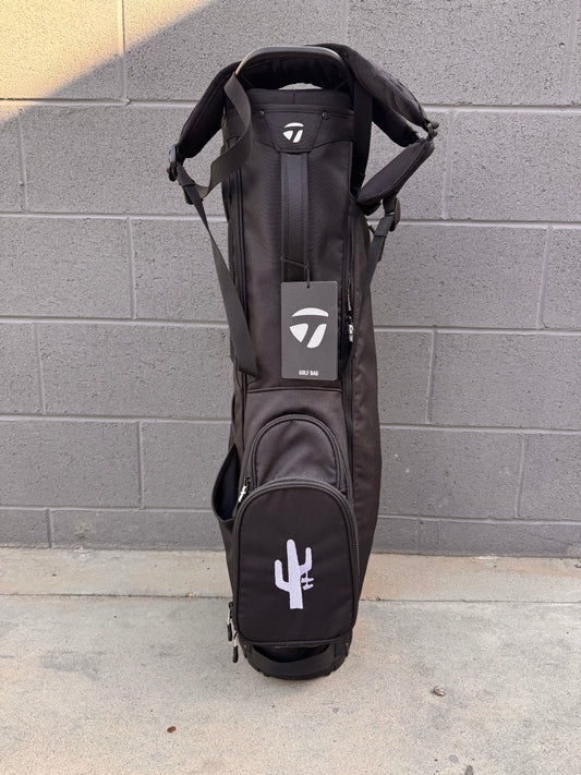 TaylorMade x Manor "Flextech Junior Golf Bag" - Black / White