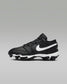 Air Jordan "1 Low Cleat" GS - Black / White