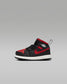 Air Jordan "1 Mid" TD - Black / Varsity Red / Summit White