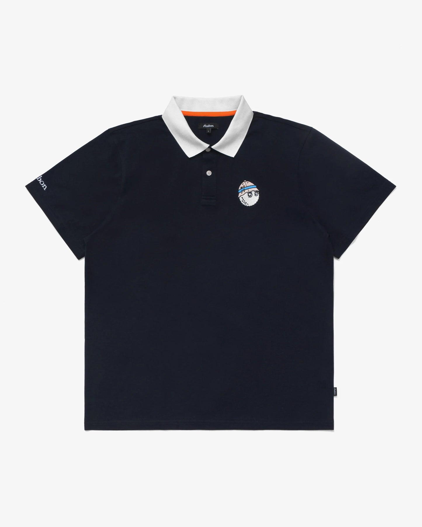 Malbon "Fishing Buckets Pique Polo" M -Navy