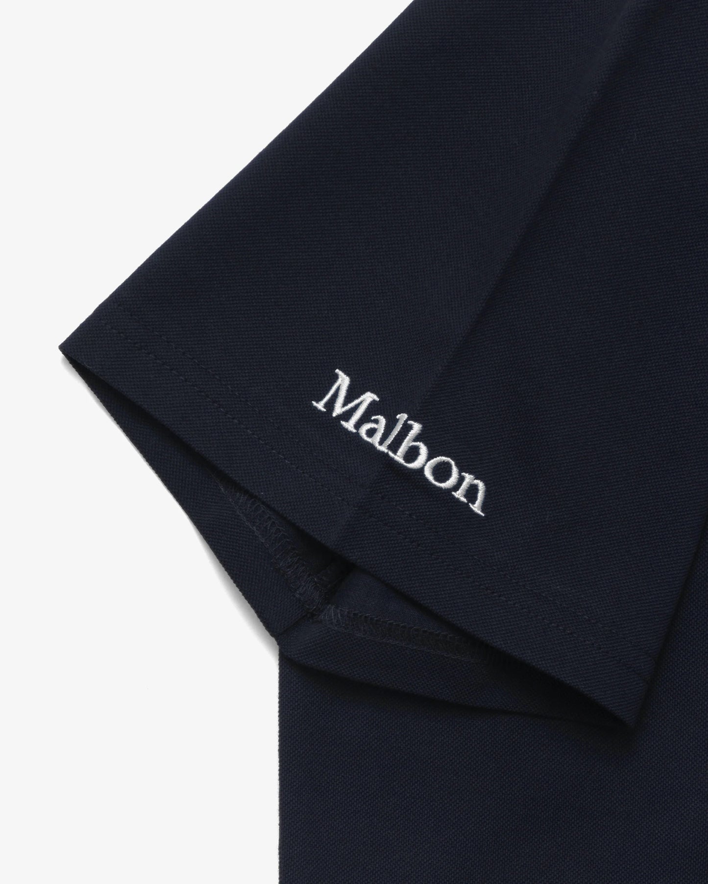 Malbon "Fishing Buckets Pique Polo" M -Navy