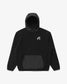 Malbon "Pathfinder Microfleece Hoodie" M - Black