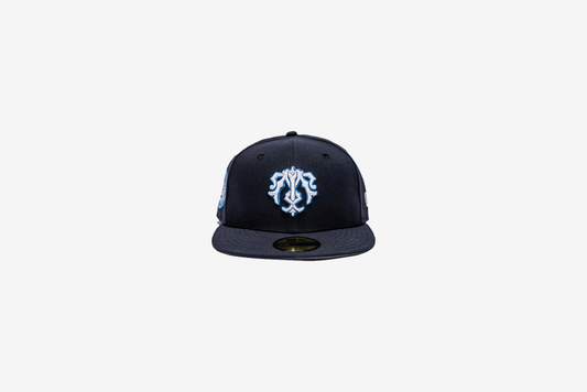 Manor x New Era "Timeless" 59FIFTY Fitted - Navy / Cobalt Blue