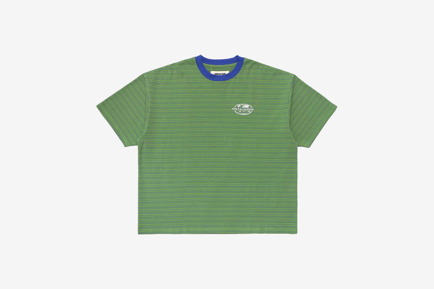 Metalwood "World Class Oversized Tee"  M - Green / Blue