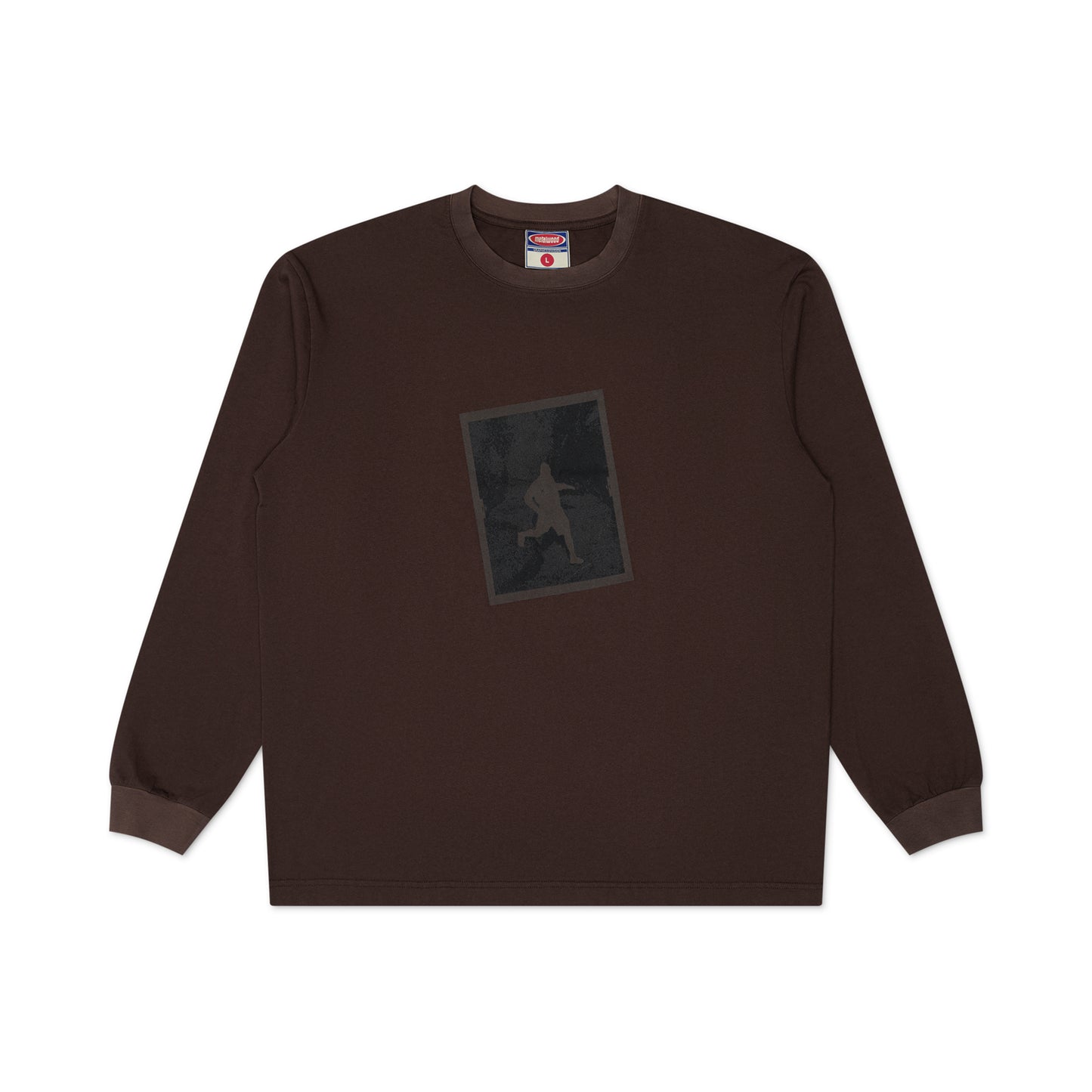 Metalwood Studio "Location LS T-Shirt"- Brown