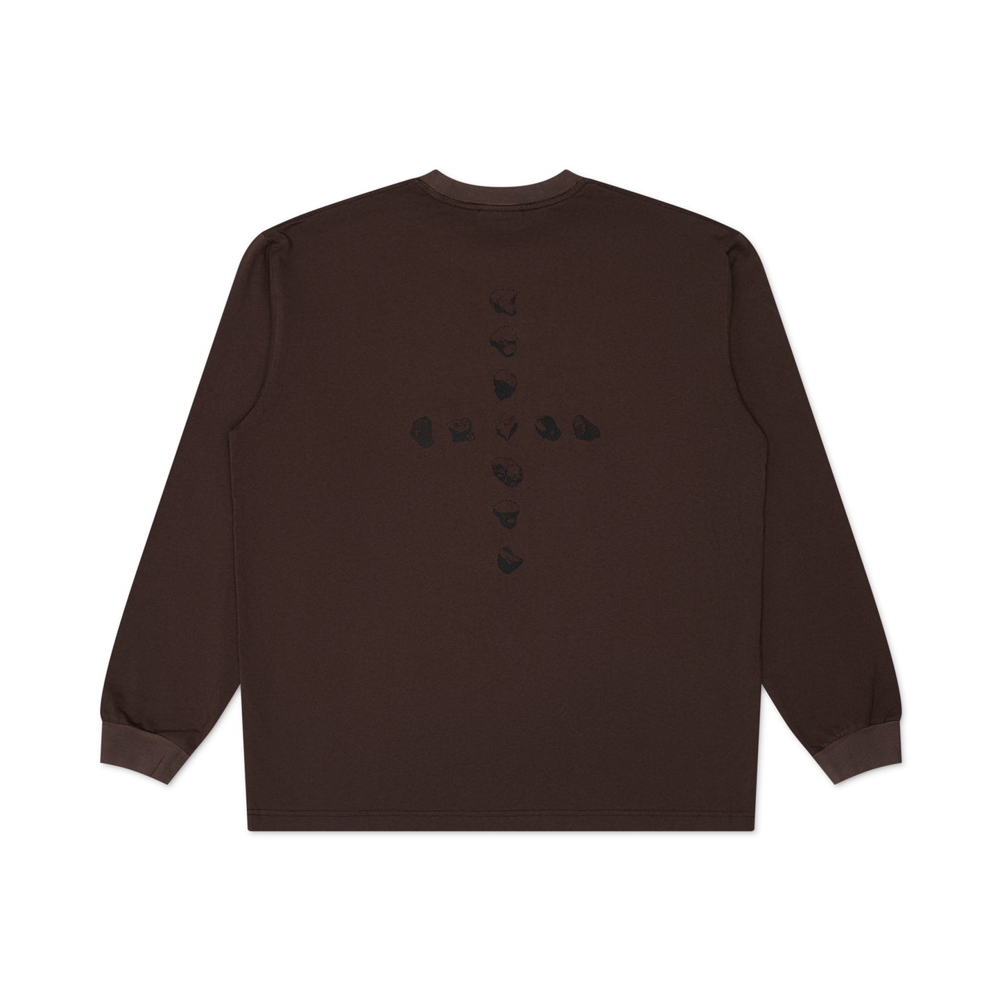 Metalwood Studio "Location LS T-Shirt"- Brown