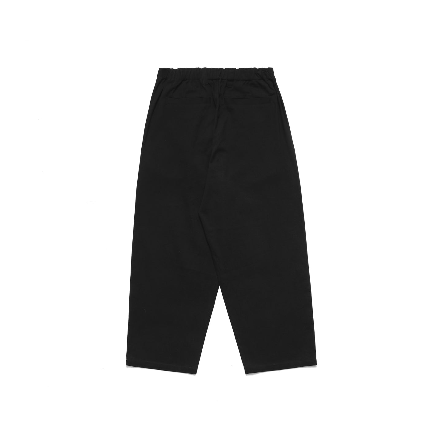 Metalwood Studio "Elastic Waist Baggy Pant"- Black